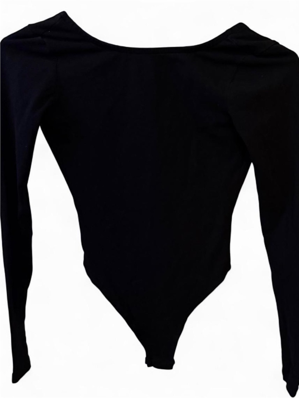Something Navy Black Long-Sleeve Kids One-Piece Bodysuit